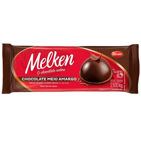 Chocolate melken meio amargo barra 2.1kg - harald Imagem de Chocolate melken meio amargo barra 2.1kg - harald