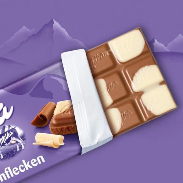 Imagem de Chocolate Milka Cow Spots Barra Kit com 5 Unidades de 100g