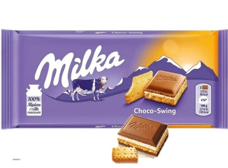 Imagem de Chocolate Milka Cream e Biscuit 100g Origem Europa