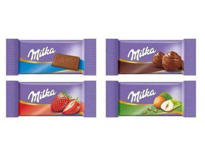 Imagem de Chocolate milka mini naps mix 207 unidades 1kg