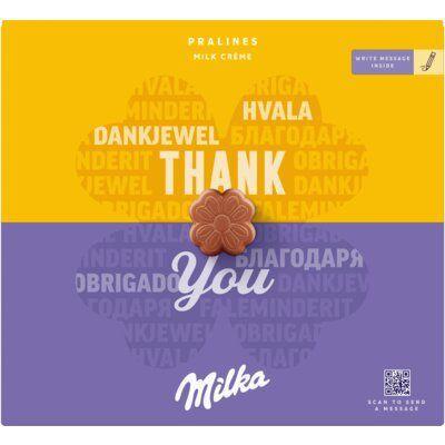 Chocolate milka thank you 110g Imagem de Chocolate milka thank you 110g