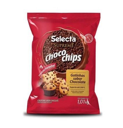 Chocolate mix supreme 1,01kg chocochips - SELECTA Imagem de Chocolate mix supreme 1,01kg chocochips