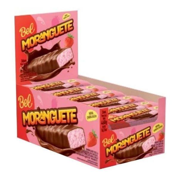 Imagem de CHOCOLATE MORANGUETE 13g C/ 36 UNIDADES - BEL