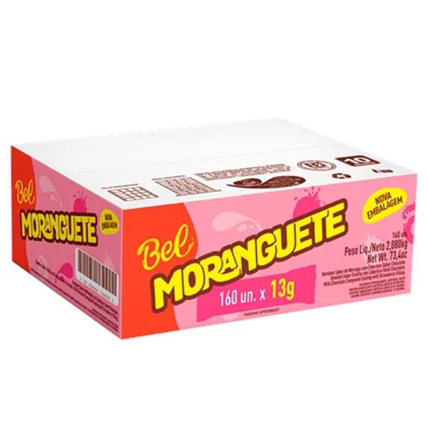 Chocolate Moranguete Bel 13G Caixa Com 160 Unidades Imagem de Chocolate Moranguete Bel 13G Caixa Com 160 Unidades