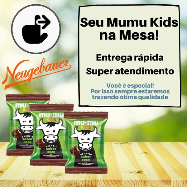 Imagem de Chocolate Mu-mu Kids Neugebauer Caixa Com 24 Unidade 374,40g