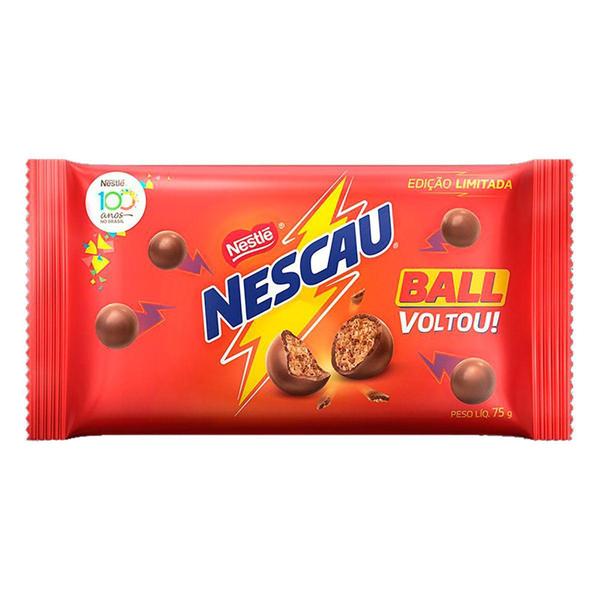 Imagem de Chocolate nescau ball 75g 12 unidades - nestle - NESTLE BRASIL LTDA