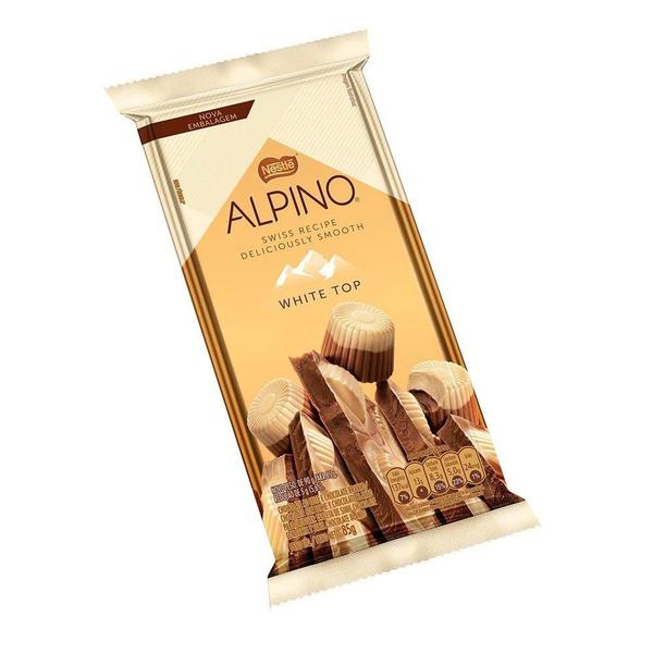 Imagem de Chocolate Nestlé Alpino Nevado 85g - Embalagem com 14 Unidades