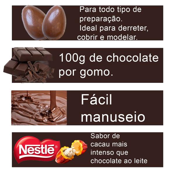 Chocolate Nestlé Blend 2,1Kg Chocolate ao Leite Profissional Imagem de Chocolate Nestlé Blend 2,1Kg Chocolate ao Leite Profissional