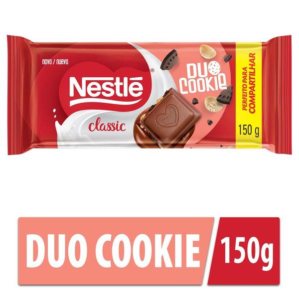 Imagem de Chocolate Nestlé Classic Duo Cookie 150g