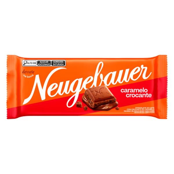Chocolate Neugebauer Caramelo Crocante 80g Imagem de Chocolate Neugebauer Caramelo Crocante 80g