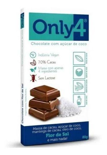 Imagem de Chocolate Only4 Flor de Sal 80g