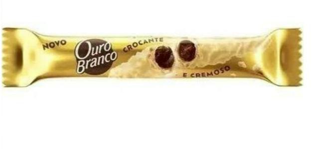 Chocolate Ouro Branco Wafer Stick C/15 unids de 25g - Lacta Imagem de Chocolate Ouro Branco Wafer Stick C/15 unids de 25g - Lacta
