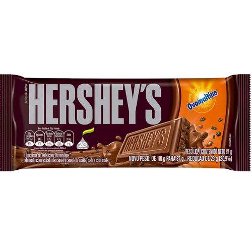 Imagem de Chocolate Ovomaltine HERSHEYS 87g