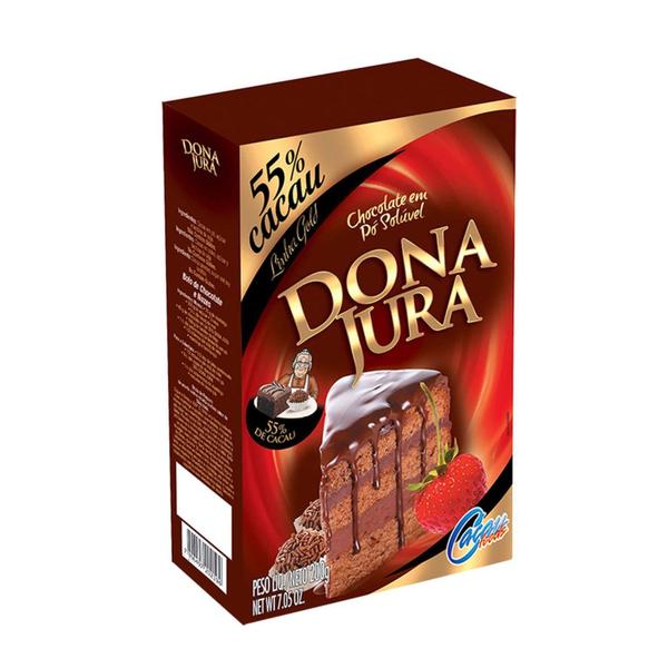 Imagem de Chocolate Po 55% Dona Jura 200g