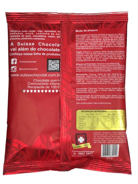 Imagem de CHOCOLATE QUENTE CREMOSO SUISSE - CHOCOLAT - pct200G