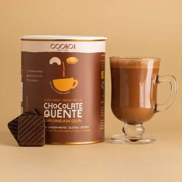 Imagem de Chocolate Quente Sem Lactose Vegano Cookoa 60g