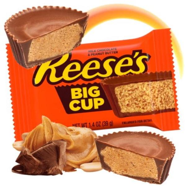 Imagem de Chocolate Reeses Peanut Butter Big Cup Milk 39G