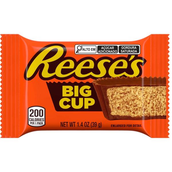 Imagem de Chocolate Reeses Peanut Butter Big Cup Milk 39G