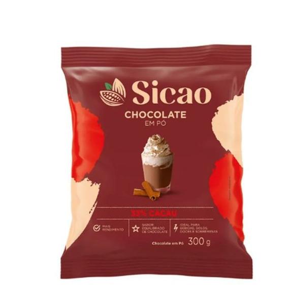 Chocolate Sicao Em Pó 33% Cacau Sabor Intenso 300G - Barry Callebaut Imagem de Chocolate Sicao Em Pó 33% Cacau Sabor Intenso 300G