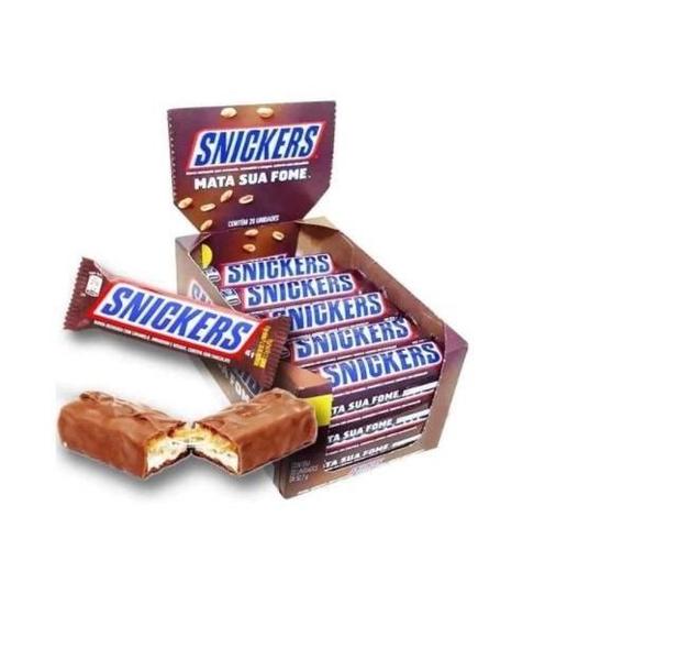 Imagem de Chocolate Snickers Display Com 40 Unidades De 45G