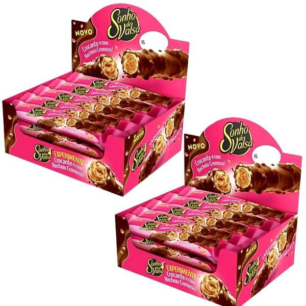 Imagem de Chocolate Sonho De Valsa Stick Wafer MONDELEZ 25g - 1 Caixa