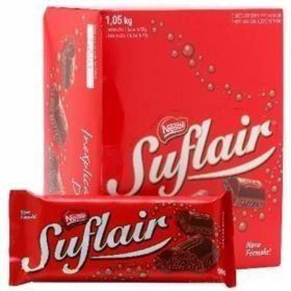 Chocolate Suflair Ao Leite 50gr C/20un - Nestlé Imagem de Chocolate Suflair Ao Leite 50gr C/20un - Nestlé