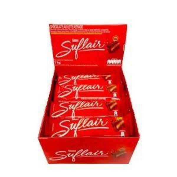 Chocolate Suflair Ao Leite 50gr C/20un - Nestlé Imagem de Chocolate Suflair Ao Leite 50gr C/20un - Nestlé