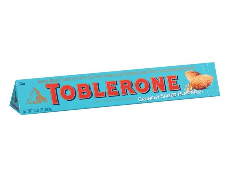 Chocolate Suiço Toblerone Crunchy & Almonds 100g - Importado Imagem de Chocolate Suiço Toblerone Crunchy & Almonds 100g - Importado
