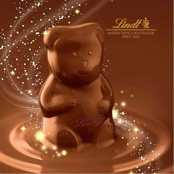 Imagem de Chocolate Suíço Urso Teddy De Natal Kit 24 Un Lindt 40G