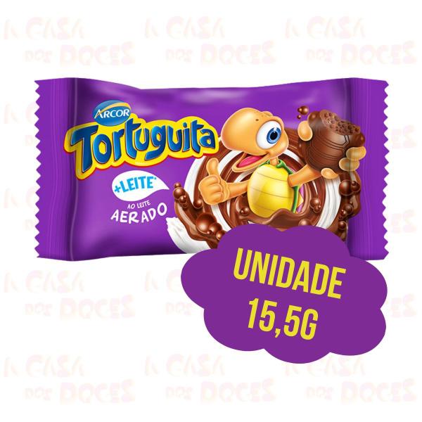 Imagem de Chocolate Tortuguita A-Irada Aerada - Arcor - Caixa c/24 und