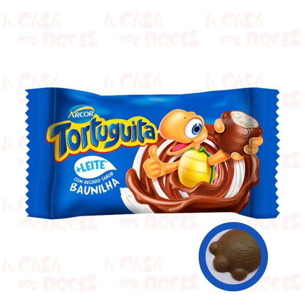 Chocolate Tortuguita Baunilha Caixa Azul c/ 24 - Arcor Imagem de Chocolate Tortuguita Baunilha Caixa Azul c/ 24