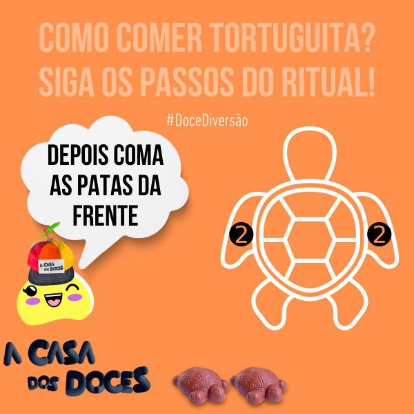 Chocolate Tortuguita Baunilha Caixa Azul c/ 24 - Arcor Imagem de Chocolate Tortuguita Baunilha Caixa Azul c/ 24