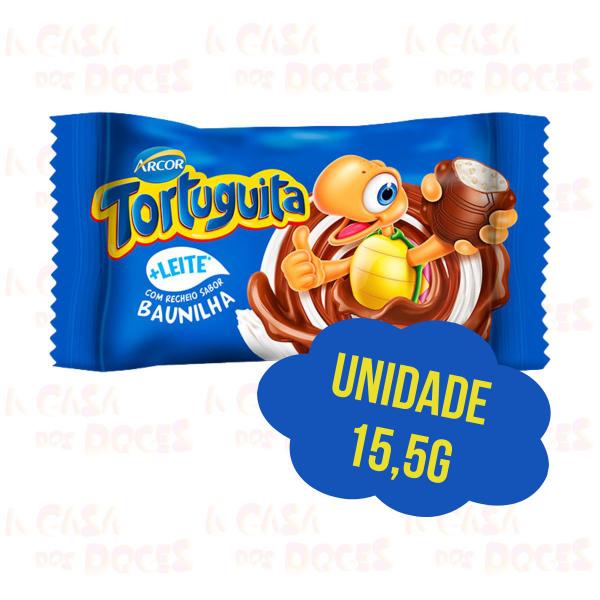 Chocolate Tortuguita Baunilha Caixa Azul c/ 24 - Arcor Imagem de Chocolate Tortuguita Baunilha Caixa Azul c/ 24