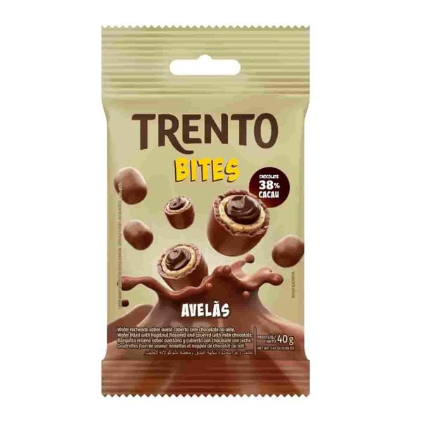 Imagem de Chocolate Trento Bites Avelãs 40g