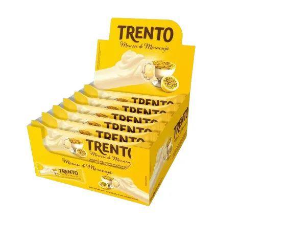 Imagem de Chocolate Trento Maracujá 512 Grs 16nidades