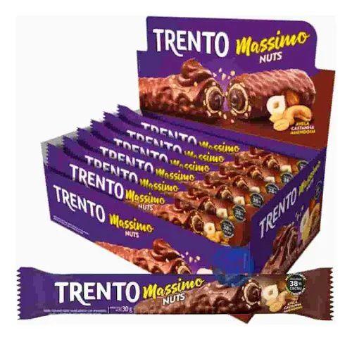 Imagem de Chocolate Trento Massimo Nuts C/16un De 30g - Peccin