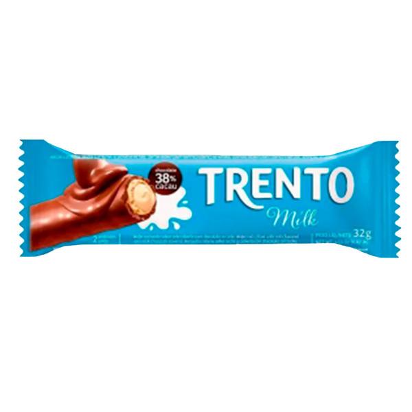 Chocolate Trento Wafer Milk c/16 - Peccin Imagem de Chocolate Trento Wafer Milk c/16
