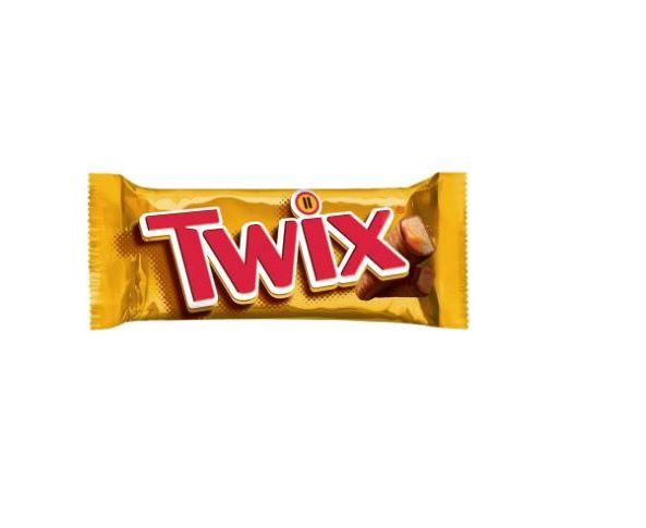 Imagem de Chocolate Twix 15g C/ 300 Unidades Caramelo =Kit 10cxs