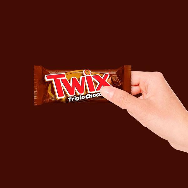 Imagem de Chocolate Twix Triplo Chocolate com 40g Edição Limitada