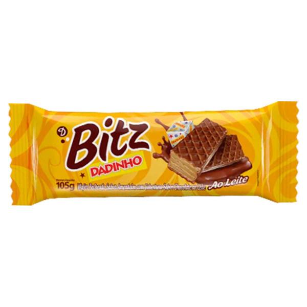 Chocolate Wafer Bitz Dadinho 105g - Diziolli Imagem de Chocolate Wafer Bitz Dadinho 105g