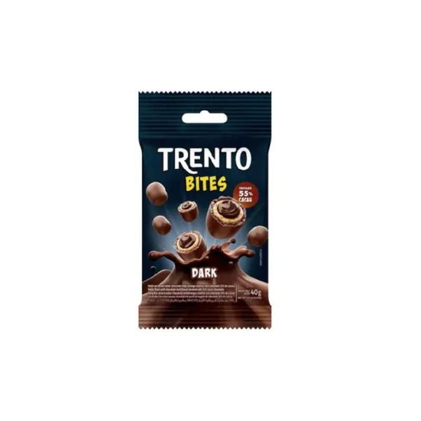 Imagem de Chocolate Wafer Trento Bites Dark - Display com 480G