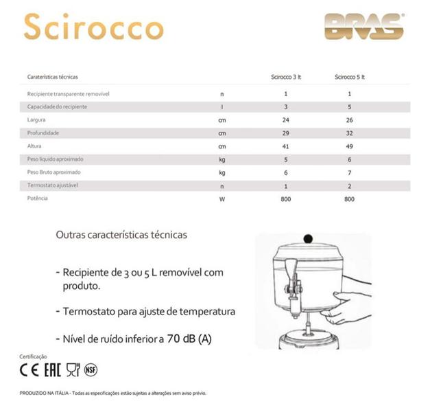 Imagem de Chocolateira bras - acs 3 branca