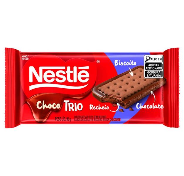 Imagem de Chocotrio Nestlé Chocolate 90g