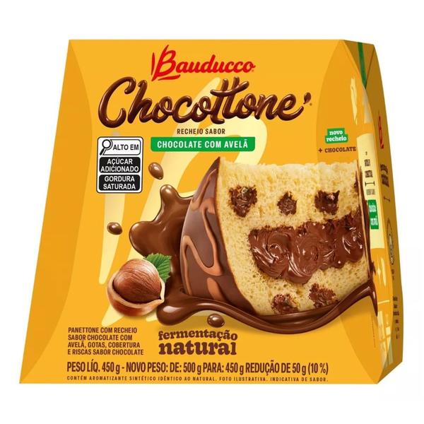 Imagem de Chocottone Maxi Bauducco Avelã  450g