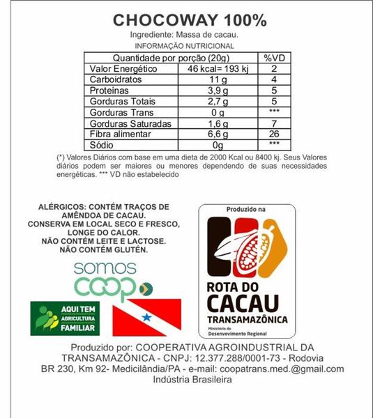 Imagem de Chocoway (cacau em pó) 100% - Cacauway - 250 g