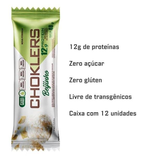 Imagem de Choklers beijinho e chocolate branco 40g - display 12un