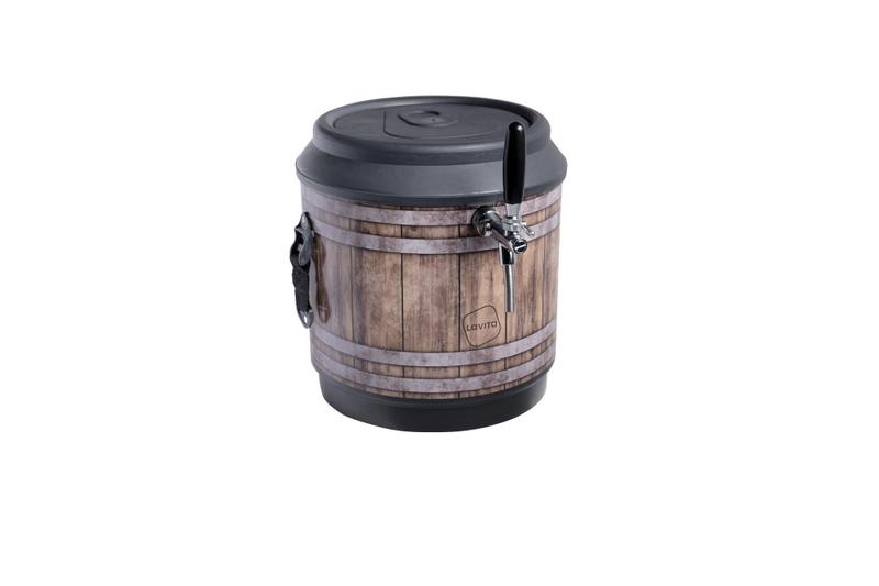 Chopeira A Gelo Lavita Cooler 21L Preto Barril Serpentina Em Imagem de Chopeira A Gelo Lavita Cooler 21L Preto Barril Serpentina Em