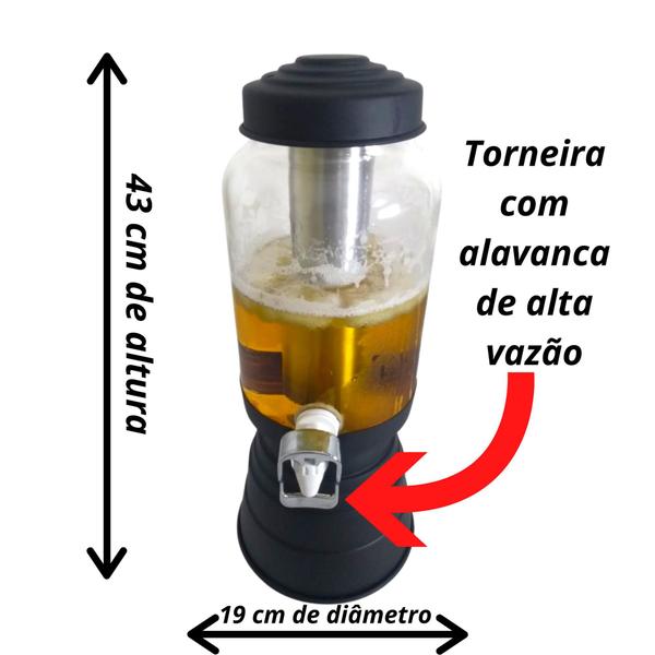 Imagem de Chopeira cervejeira com bastão térmico lacrado