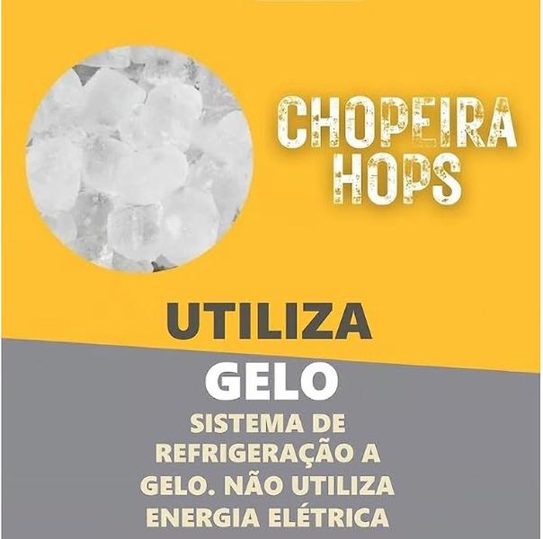 Chopeira Gelo Chopp Serpentina Amarelo Portátil Setbeer Hops Imagem de Chopeira Gelo Chopp Serpentina Amarelo Portátil Setbeer Hops