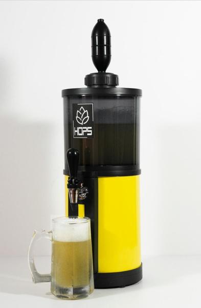 Chopeira Gelo Chopp Serpentina Amarelo Portátil Setbeer Hops Imagem de Chopeira Gelo Chopp Serpentina Amarelo Portátil Setbeer Hops